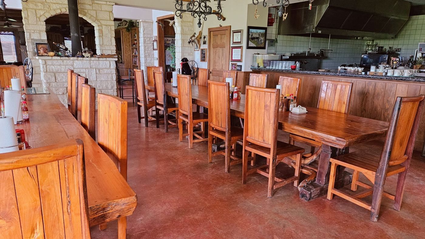 The lodge dining room